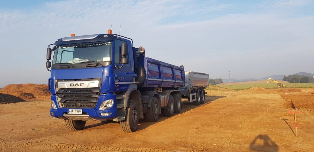 Nákladní vůz DAF CF 8x4